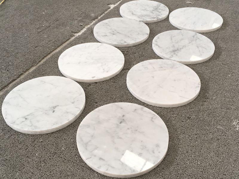 Natural Stone Marble Top Dining Table (4) Natural Stone Marble Top Dining Table (4)