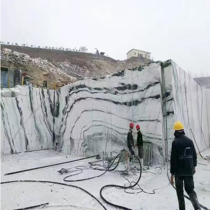 Panda White Marble Quarry