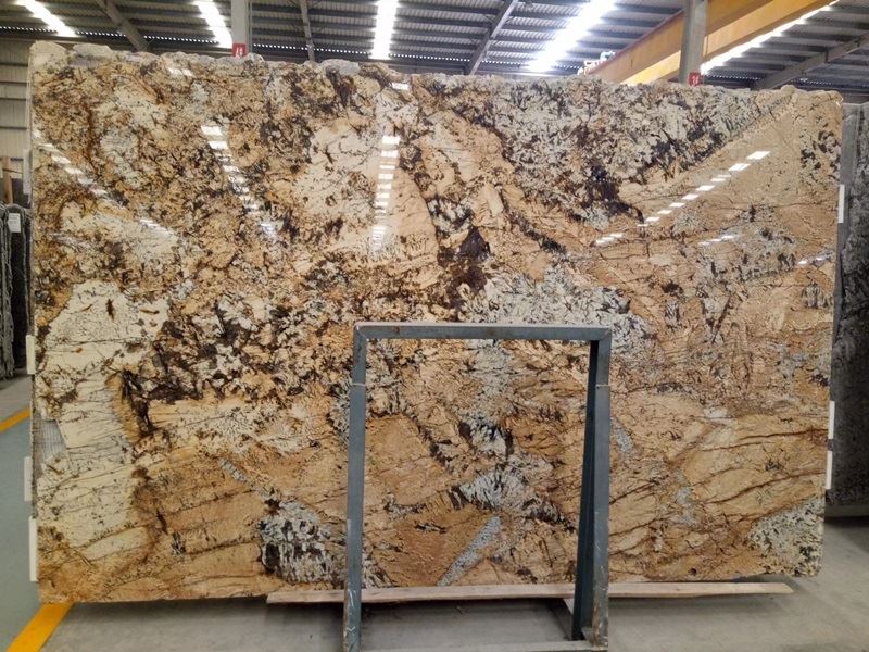 Golden Persa Granite Slab