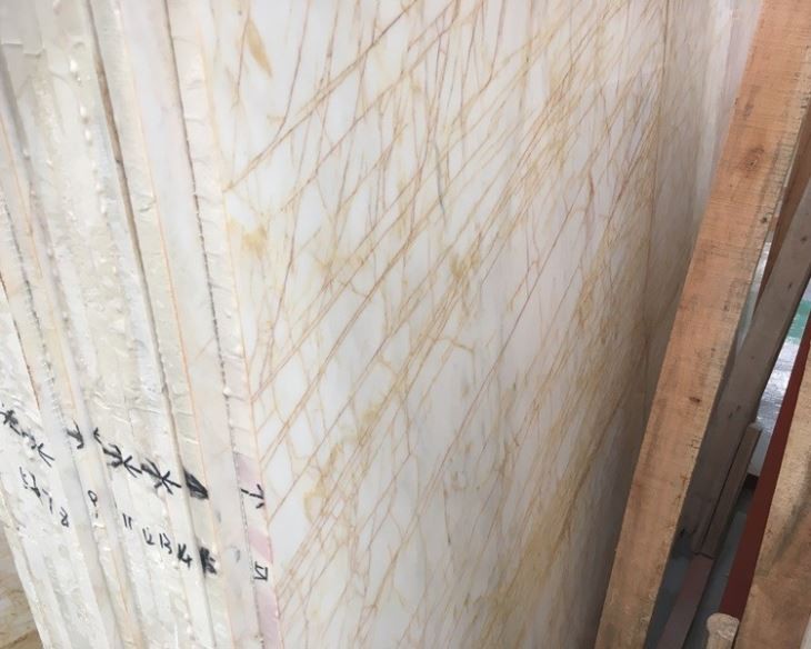 Spider Golden Marble Slabs