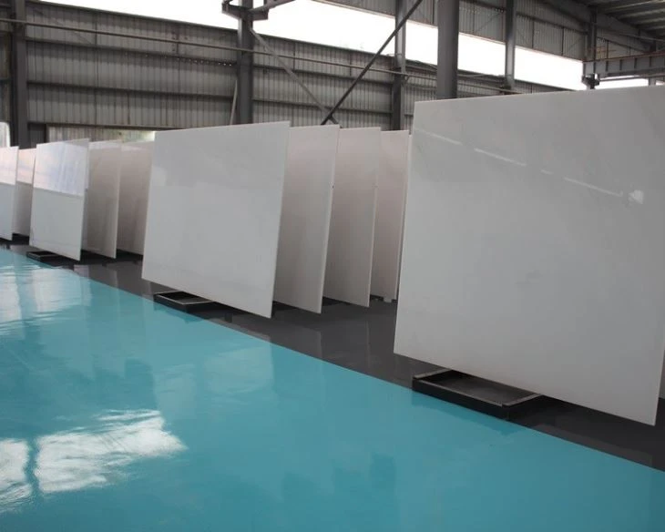 China Han White Jade Marble Slabs China Han White Jade Marble Slabs
