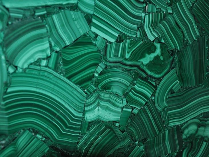Malachite Green Agate Table Top Malachite Green Agate Table Top