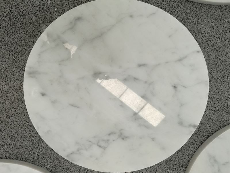 Natural White Marble Round Coffee Table Top Natural White Marble Round Coffee Table Top