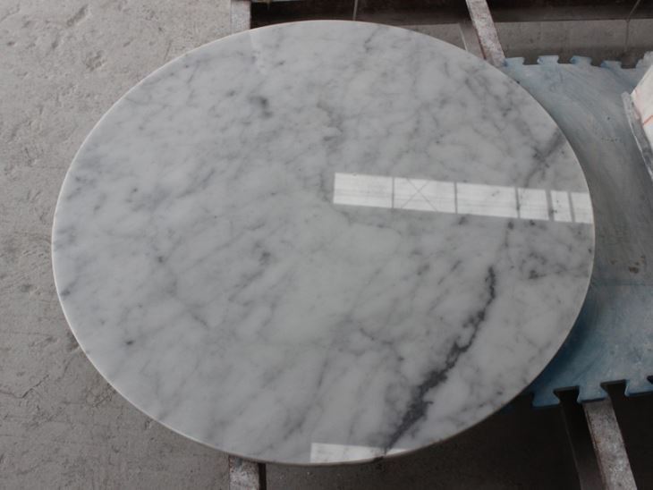 Natural White Marble Round Coffee Table Top Natural White Marble Round Coffee Table Top
