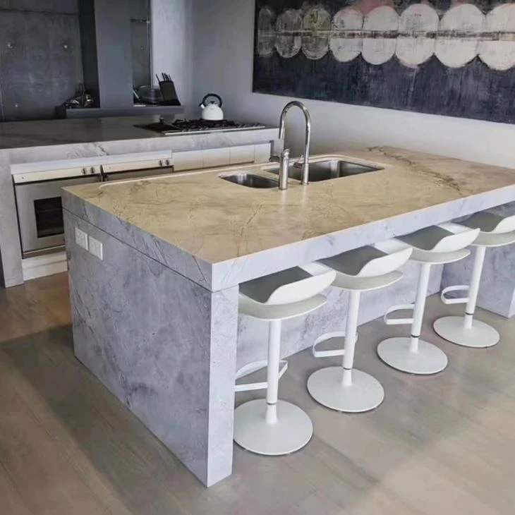 Super White Quartzite Bar Top Super White Quartzite Bar Top