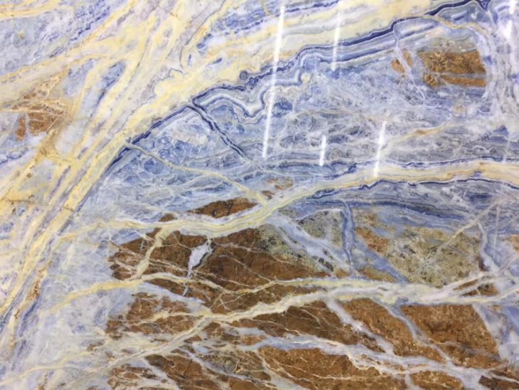 Turkey Blue Jeans Marble Slab Turkey Blue Jeans Marble Slab