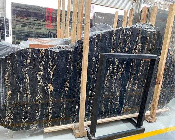 Italy Portoro Marble Slabs