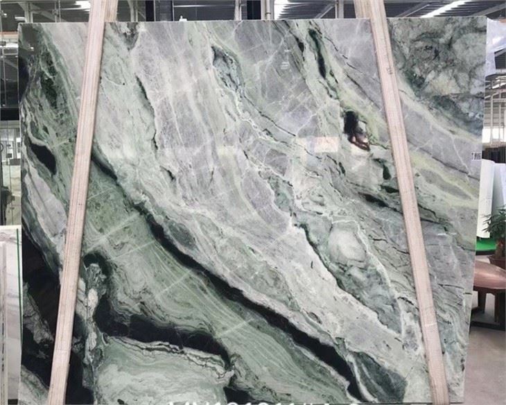 China Panda Green Marble Slabs China Panda Green Marble Slabs