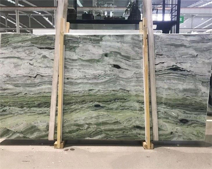 China Panda Green Marble Slabs China Panda Green Marble Slabs