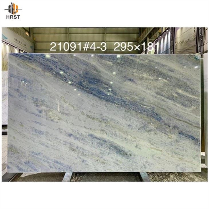 blue marble bathroom
