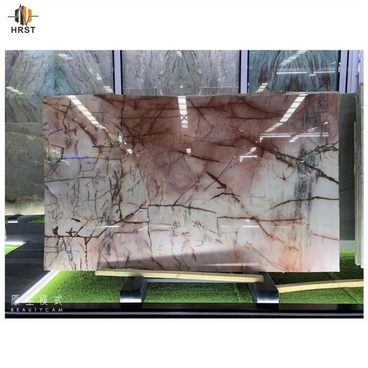 Cristallo Pink Quartzite Table Cristallo Pink Quartzite Table