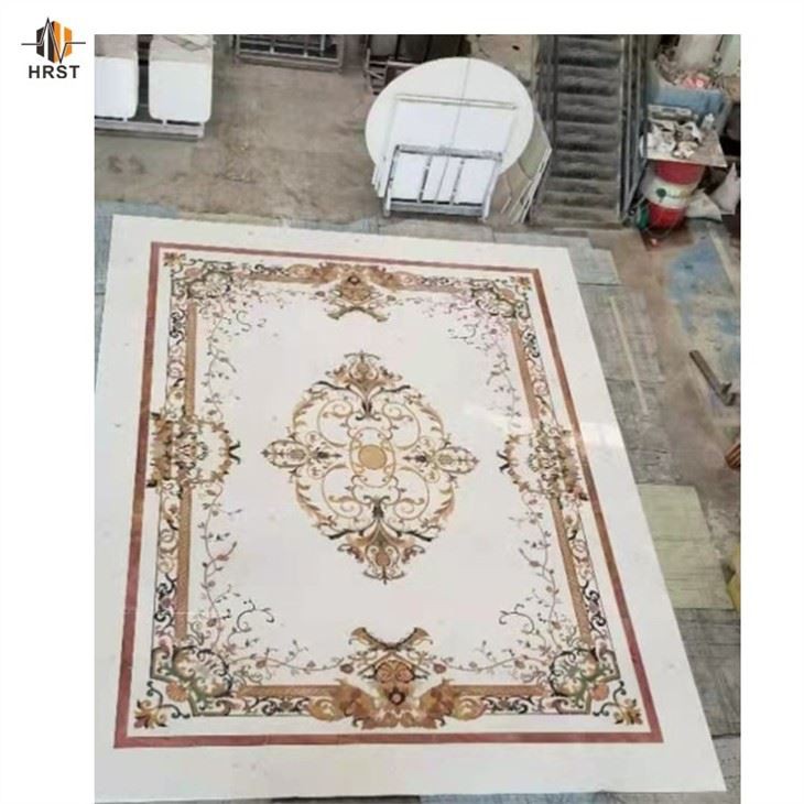 Waterjet STONE Floor Medallions Waterjet STONE Floor Medallions