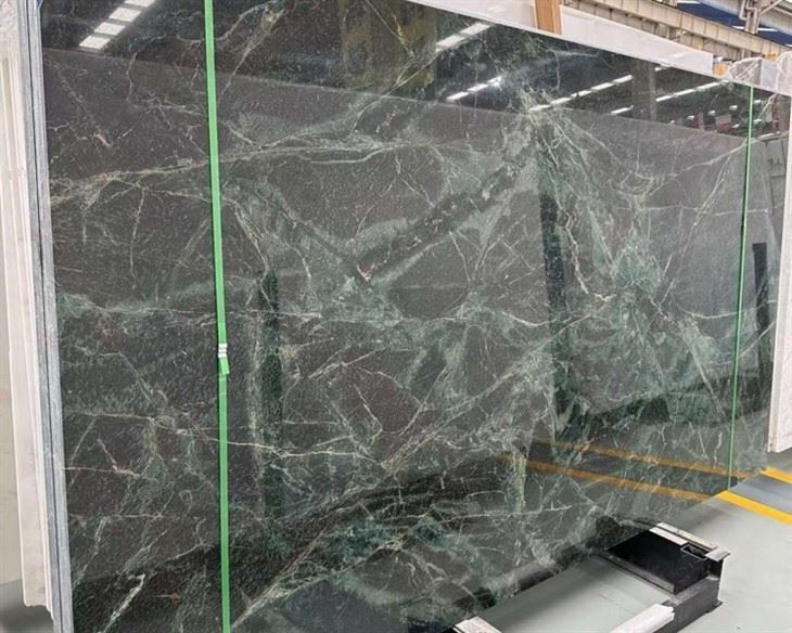 Green Marble Slab