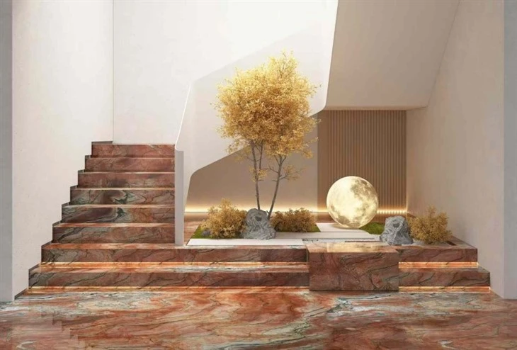 Natural Fusion Fire Quartzite