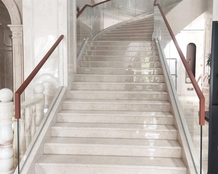 Altman Beige Marble stair Altman Beige Marble stair