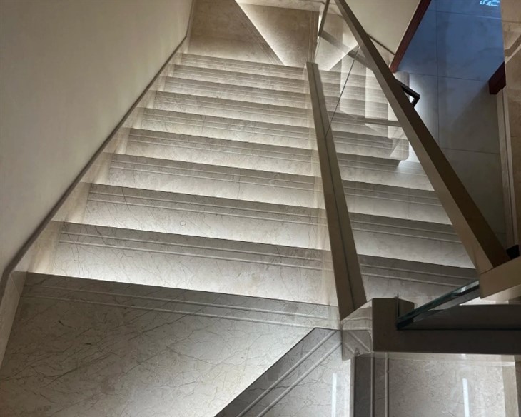 Elite Beige Marble stair Elite Beige Marble stair